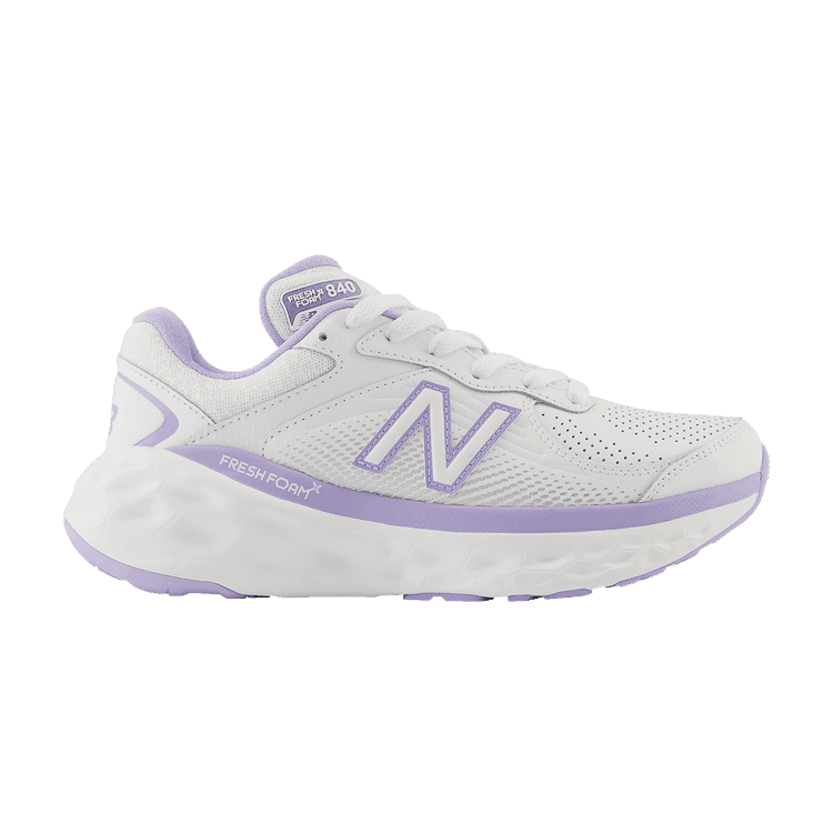 New Balance Fresh Foam 840F White Lilac Glo (Women's)