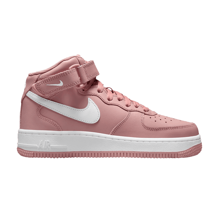 Nike Air Force 1 Mid LE Red Stardust White (GS)