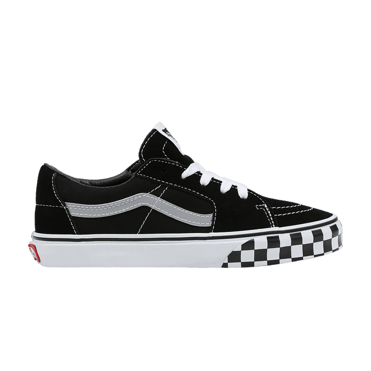 Vans SK8-Low Reflective Sidestripe 'Black White Grey'