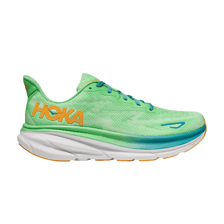 Hoka Clifton 9 Wide 'Zest Lime Glow'