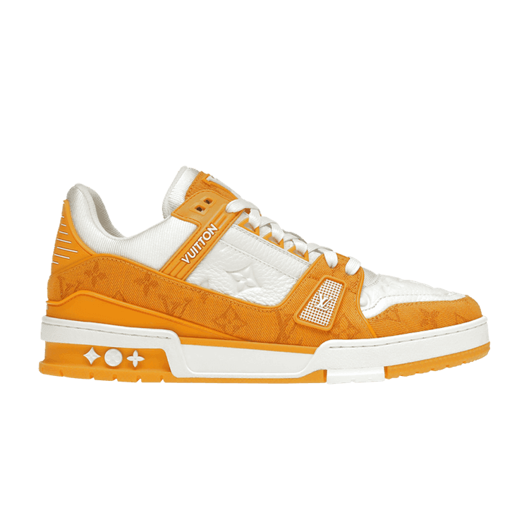 Louis Vuitton Trainer Low 'Yellow Monogram Denim'