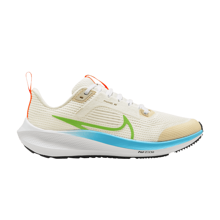 Nike Air Zoom Pegasus 40 GS 'Pale Ivory Baltic Blue'