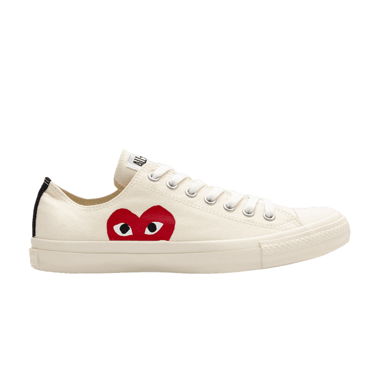 Converse Comme des Garçons PLAY x Chuck Taylor All Star Low 'White'