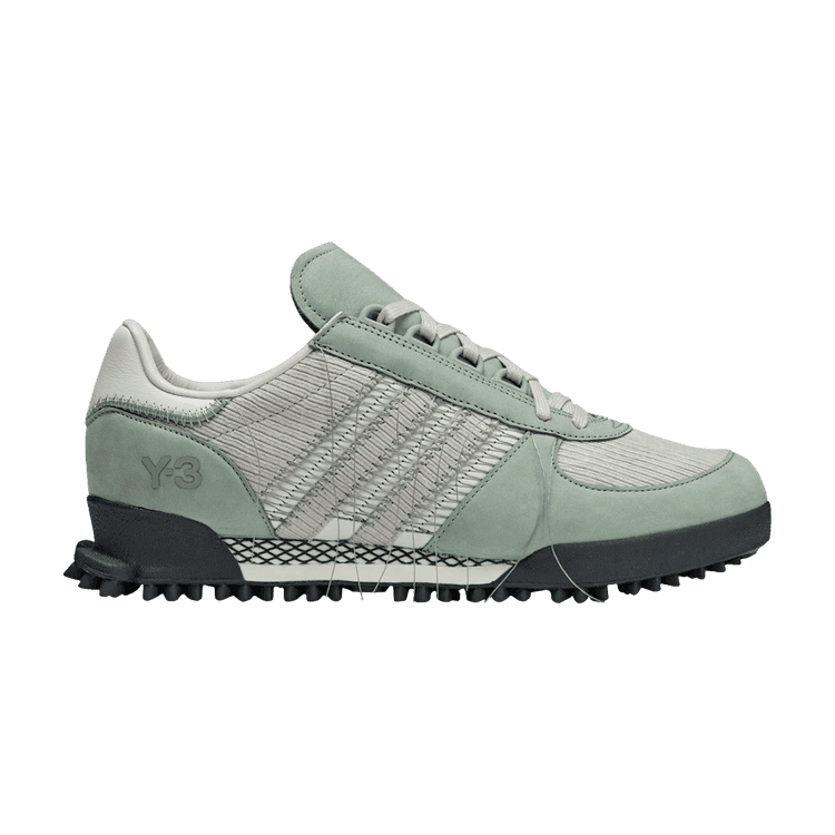 adidas Y-3 Marathon Trail Silver Green Light Brown Off White