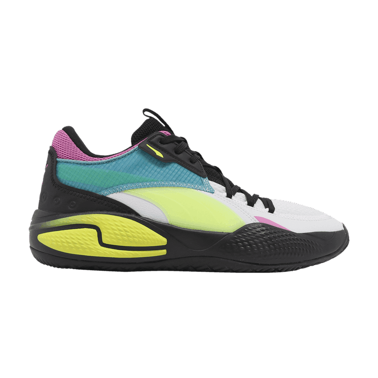 PUMA Court Rider SWxP 'White Yellow Alert'
