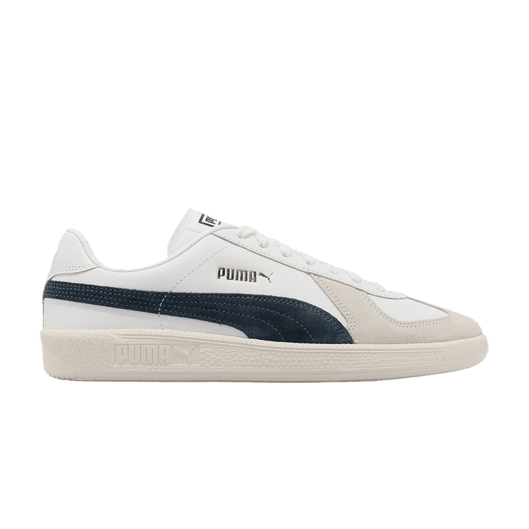 Puma Army Trainer White Warm White Dark Night