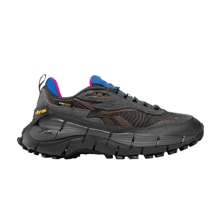 Reebok Zig Kinetica 2.5 Edge 'Pure Grey Collegiate Brown'