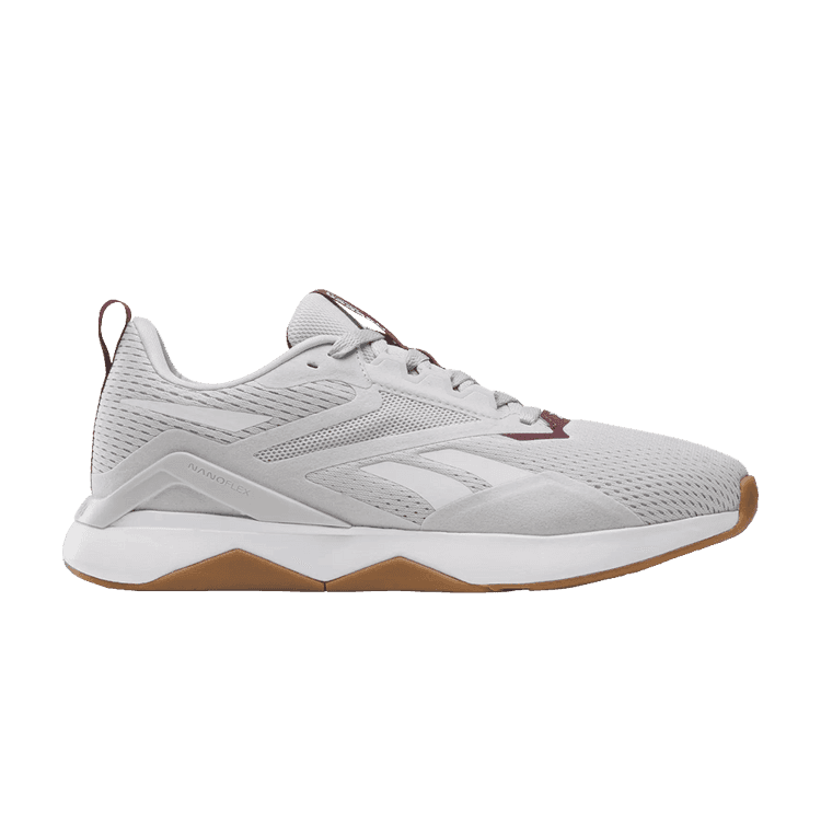 Reebok Nanoflex TR 2.0 'Steely Fog Classic Maroon Gum'