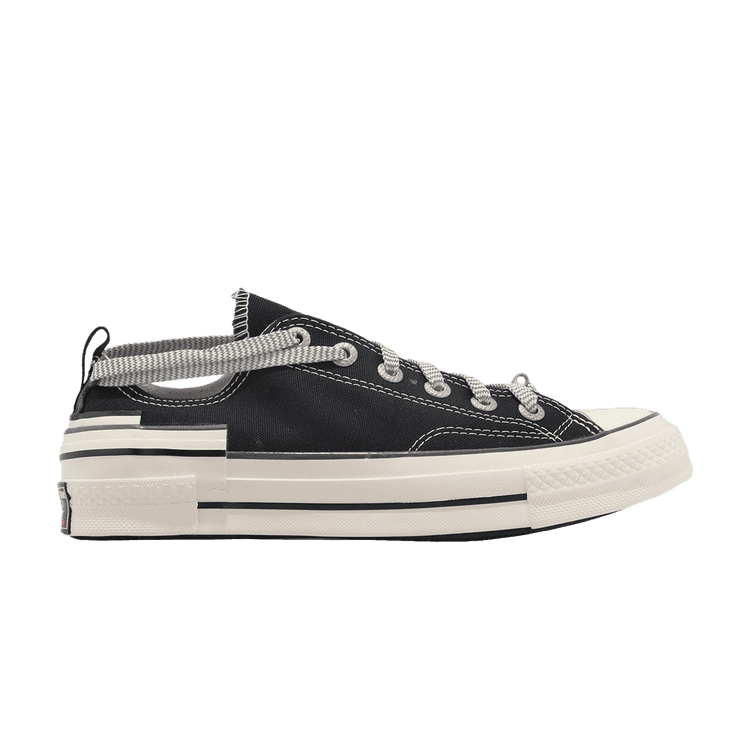 Converse Chuck 70 Hacked Heel Low 'Black Reflective'