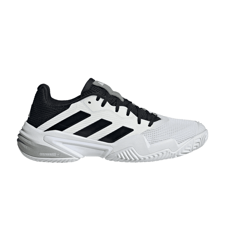 adidas Barricade 13 Cloud White Core Black Grey Three