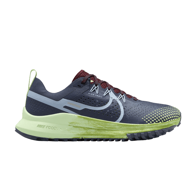 Nike React Pegasus Trail 4 Thunder Blue Chlorophyll Vapor Green Light Armory Blue (Women's)