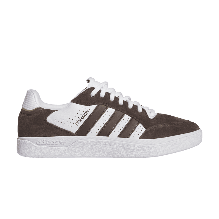 adidas Tyshawn Low Brown Cloud White Gold Metallic