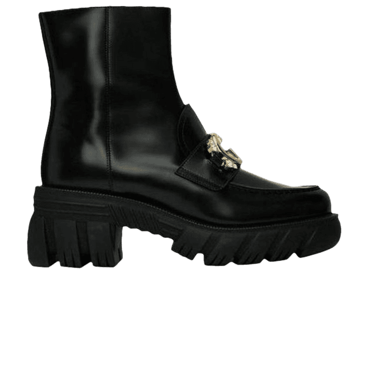 Gucci Interlocking G Boot 'Nero' (Women's)