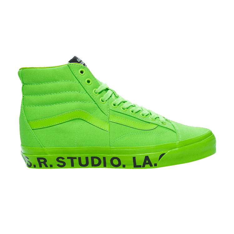 Vans OTW Sk8-Hi Clash the Wall SR. Studio LA. CA Green Gecko