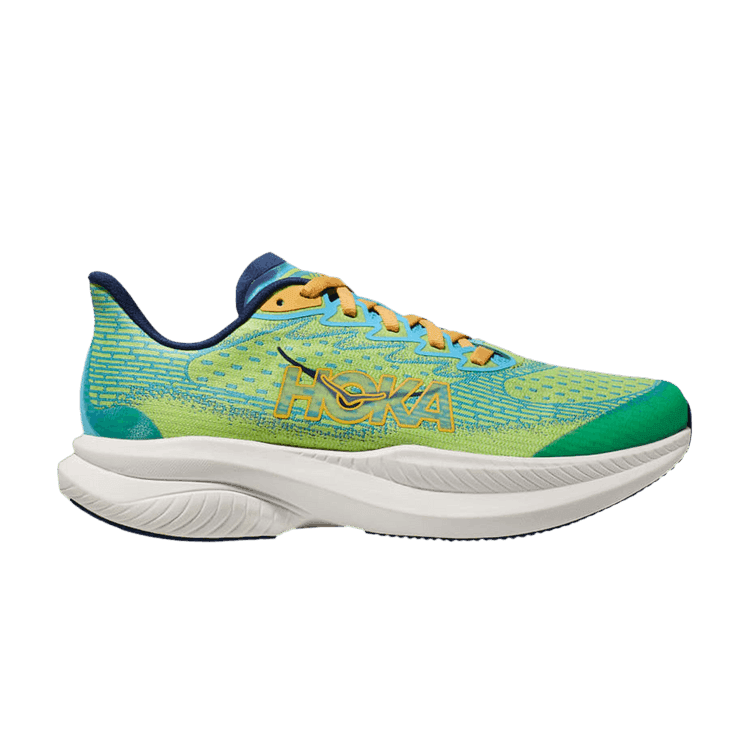 Hoka One One Mach 6 Lettuce Bellwether Blue (GS)