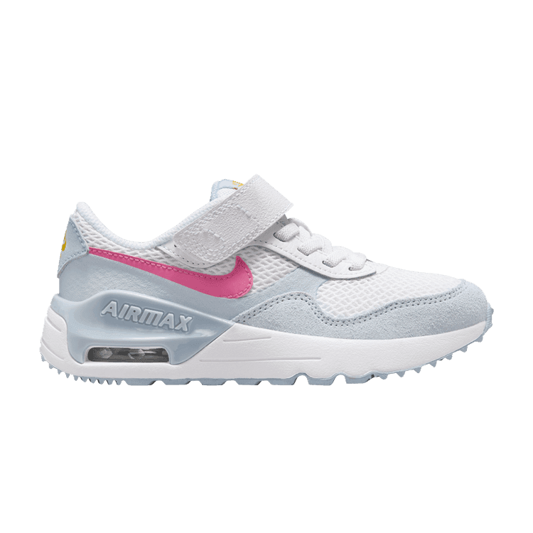 Nike Air Max SYSTM White Blue Tint Light Armory Blue Pinksicle (PS)