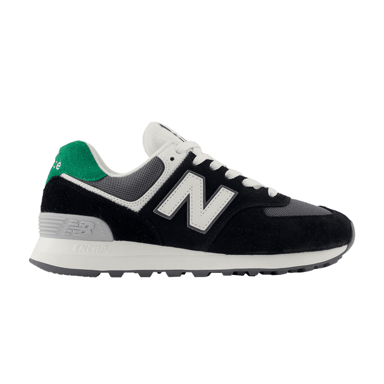 New Balance 574 Black Classic Pine (Women's)