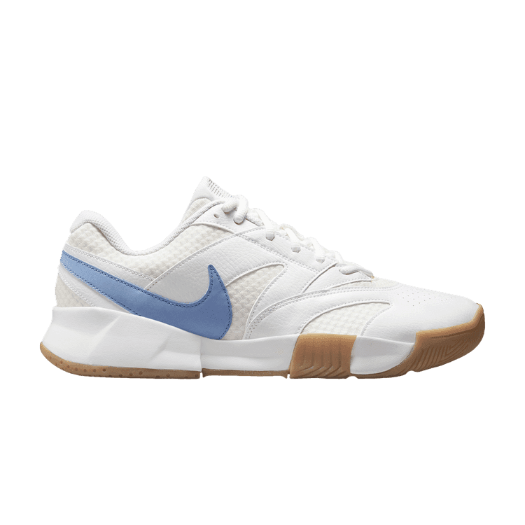 Nike Court Lite 4 White Sail Gum Light Brown Light Blue