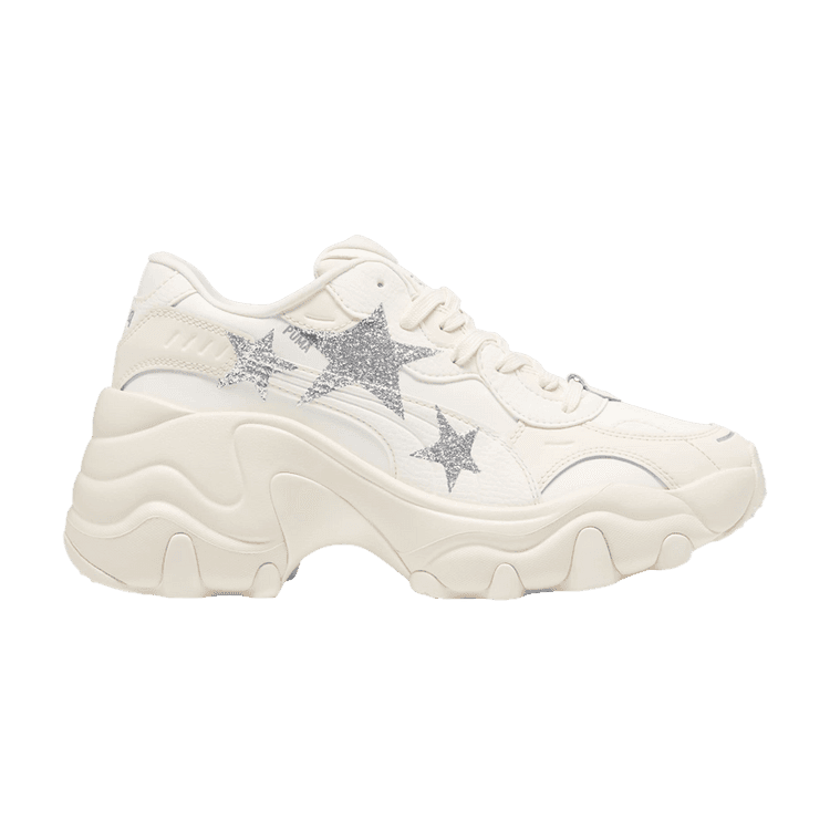 Puma Pulsar Wedge Star Frosted Ivory Silver (Women's)