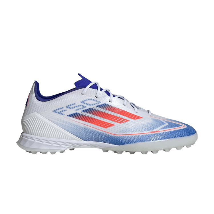 adidas F50 Pro Turf Cloud White Solar Red Lucid Blue