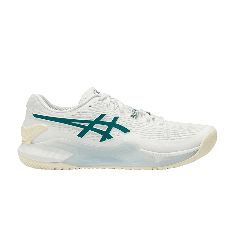 ASICS Gel-Resolution 9 White Pitch Green