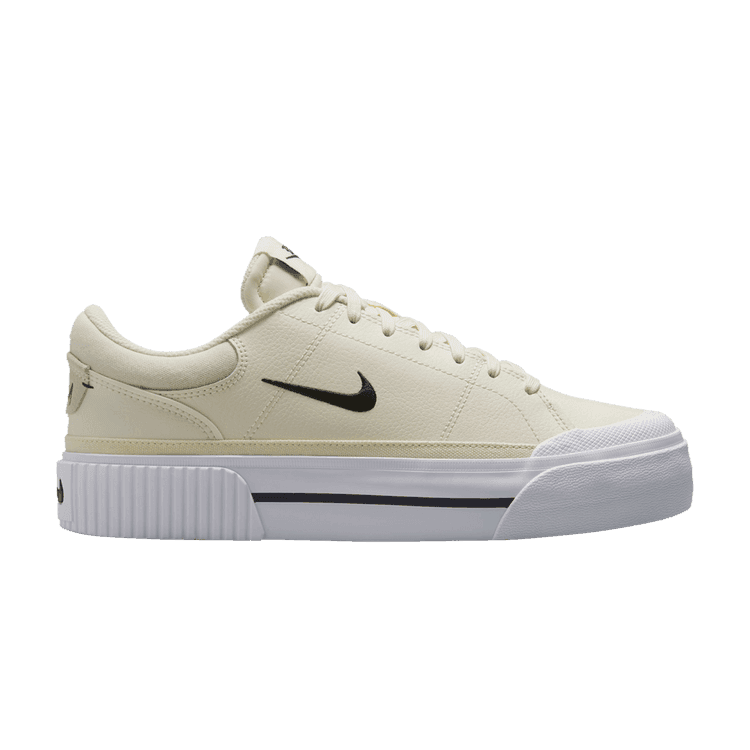 Nike Court Legacy Lift Pale Ivory Black (Women's)