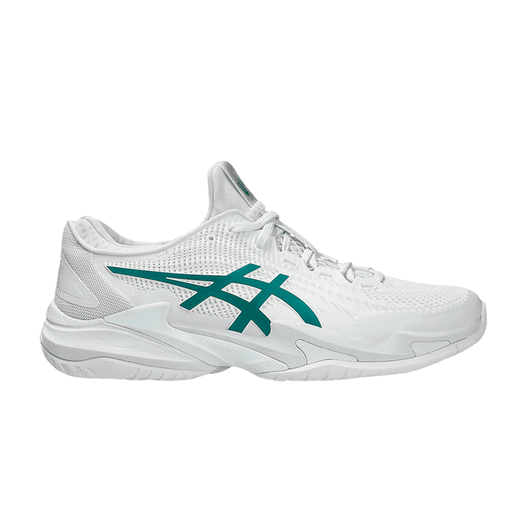 ASICS Court FF 3 Novak White Pitch Green