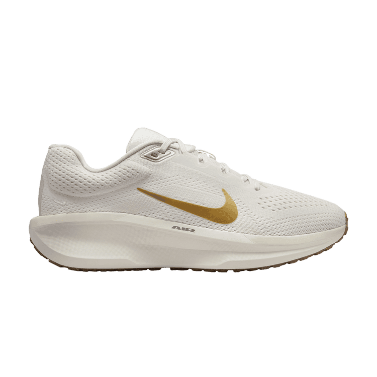 Nike Winflo 11 Phantom Light Orewood Brown Coconut Milk Metallic Gold (Women's)