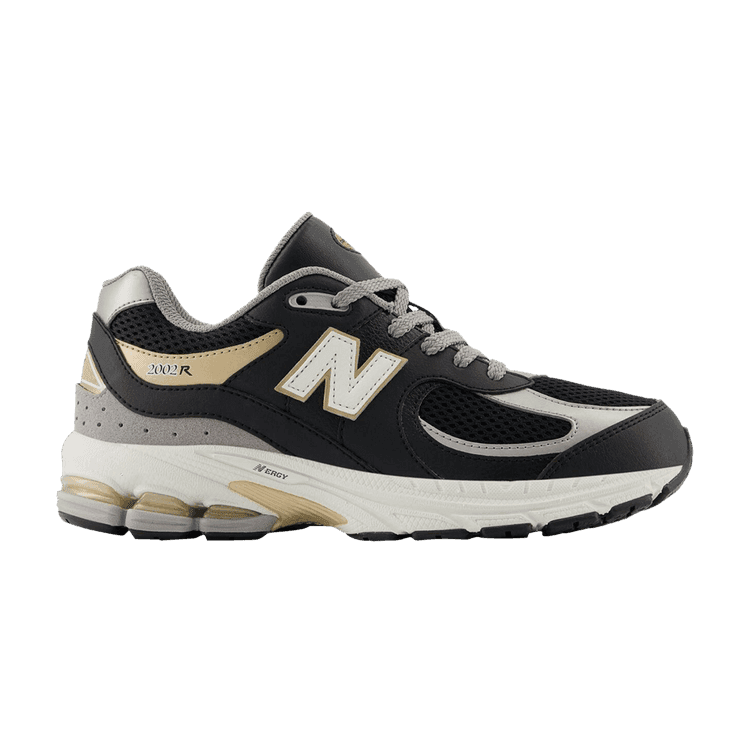 New Balance 2002R Black Sea Salt Gold Metallic (GS)