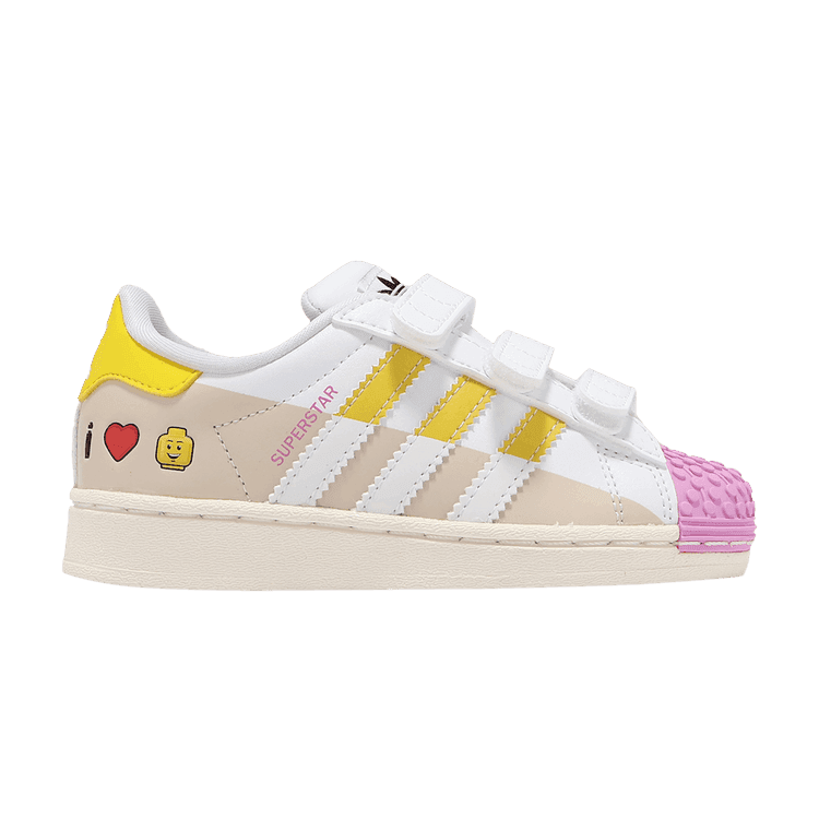 adidas LEGO x Superstar CF C 'I Love Lego - Pink'