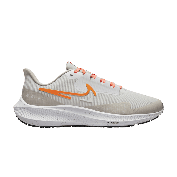 Nike Air Zoom Pegasus 39 Shield 'Light Grey Orange' (Women's)