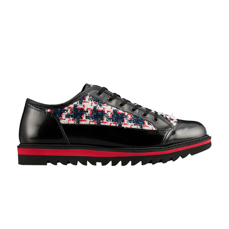 Onitsuka Tiger Blucher Lo 'Black Classic Red Tweed'