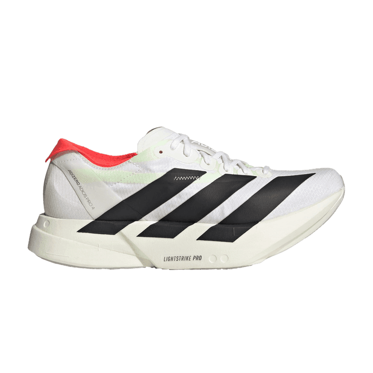 adidas Adizero Adios Pro 4 White Black Red (Women's)