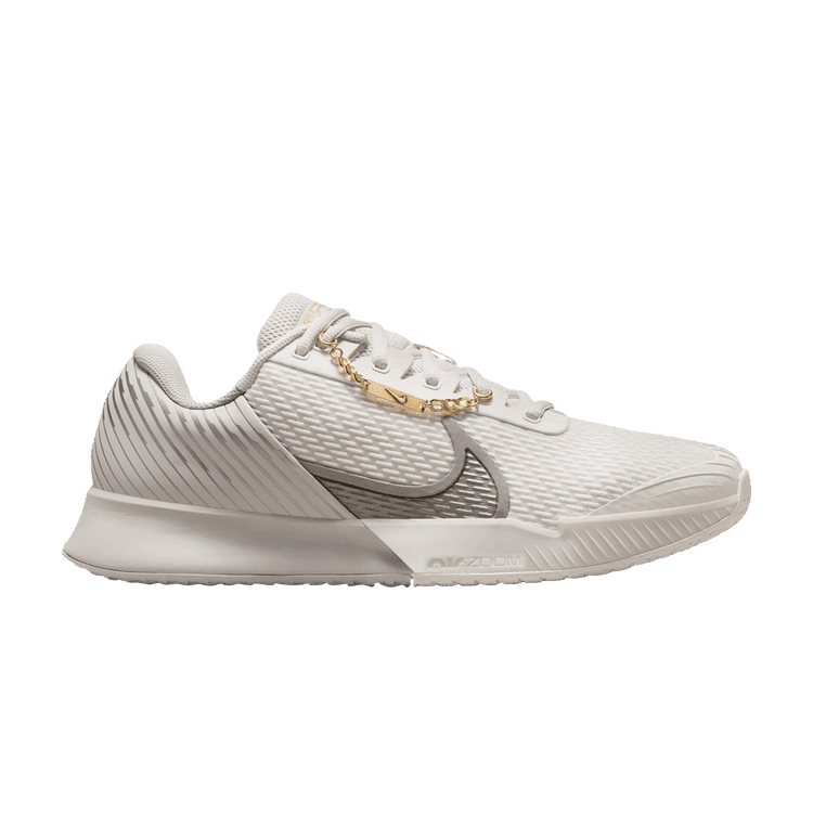 Nike Court Vapor Pro 2 HC Premium Phantom College Grey Metallic Gold Metallic Pewter