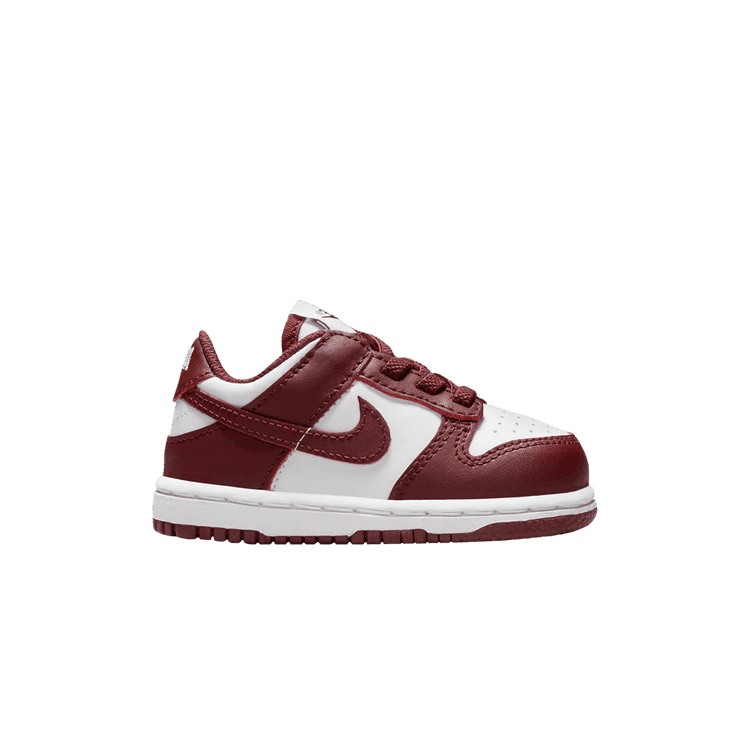 Nike Dunk Low White Gym Red Redwood (TD)