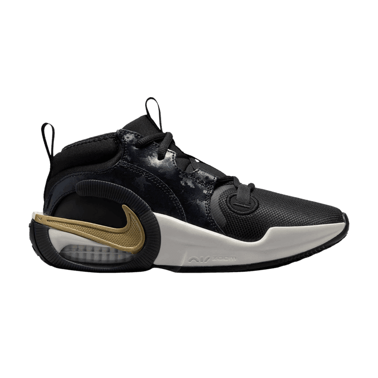 Nike Air Zoom Crossover 2 Black Pale Ivory Metallic Gold (GS)