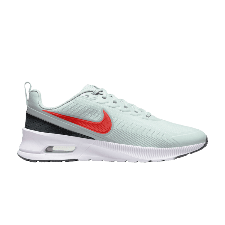 Nike Air Max Nuaxis Light Silver Light Pumice White Picante Red