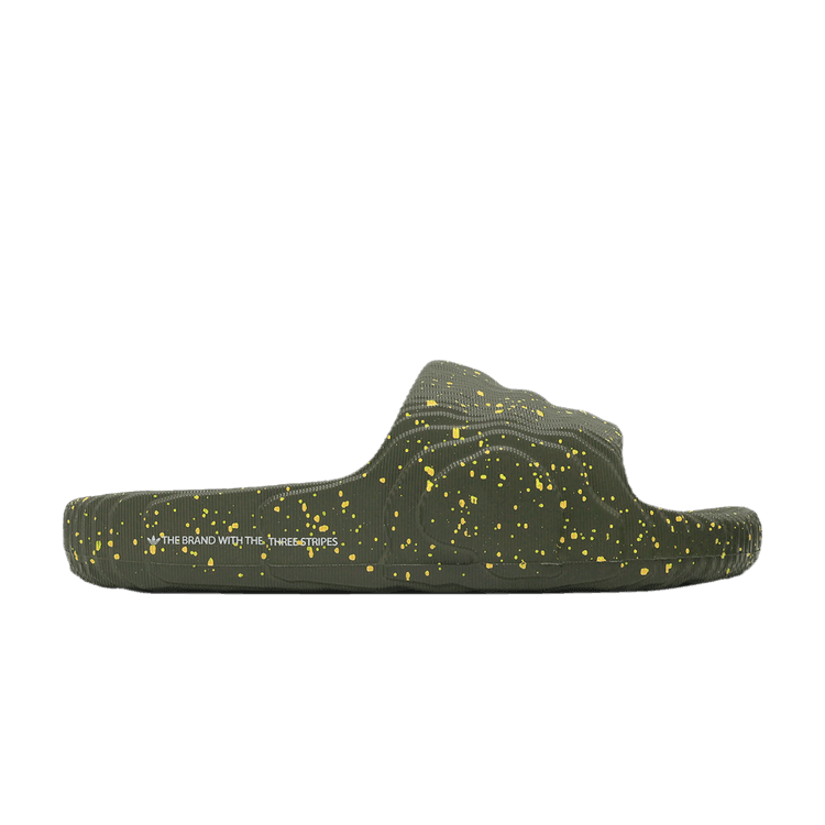 adidas Adilette 22 Slide 'Olive Strata Spark Speckled'
