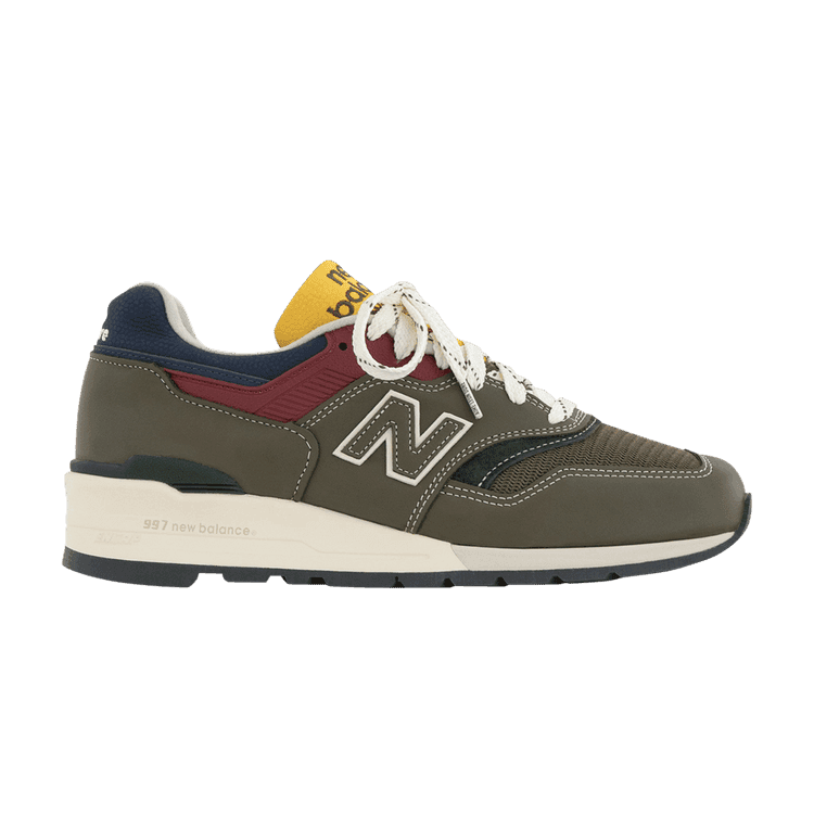 New Balance 997 MiUSA Aimé Leon Dore Dark Moss Angora
