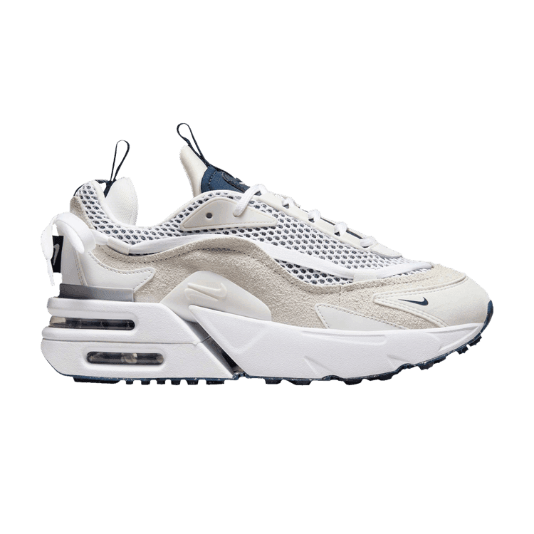 Nike Air Max Furyosa White Light Bone Armory Navy (Women's)