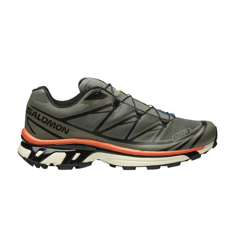 Salomon XT-6 Deep Lichen Green Marmalade