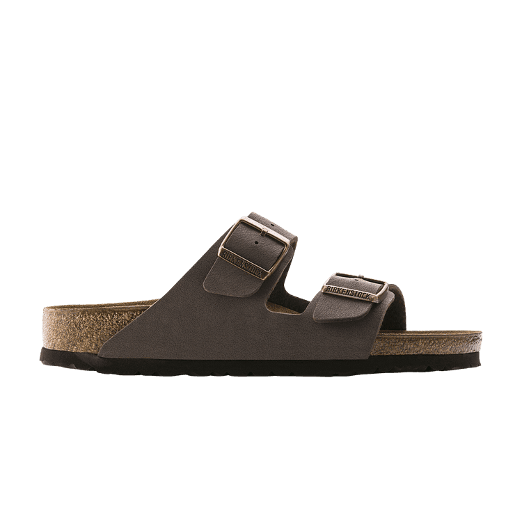 Birkenstock Arizona Birkibuc Narrow 'Mocha'