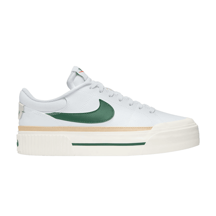 Nike Court Legacy Lift White Sail Sesame Fir (Women's)