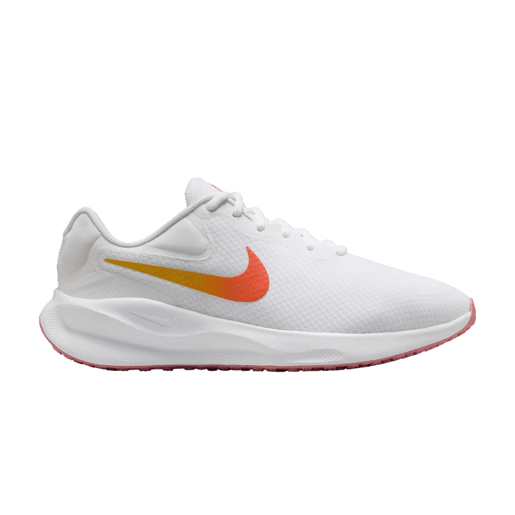 Nike Revolution 7 Wide 'White Magic Ember' (Women's)