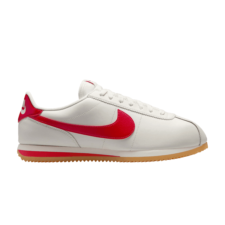 Nike Cortez Leather Sail Gum Yellow University Red
