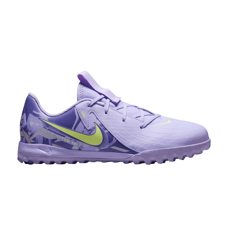 Nike Phantom GX 2 Academy TF Purple Agate Barely Volt (GS)