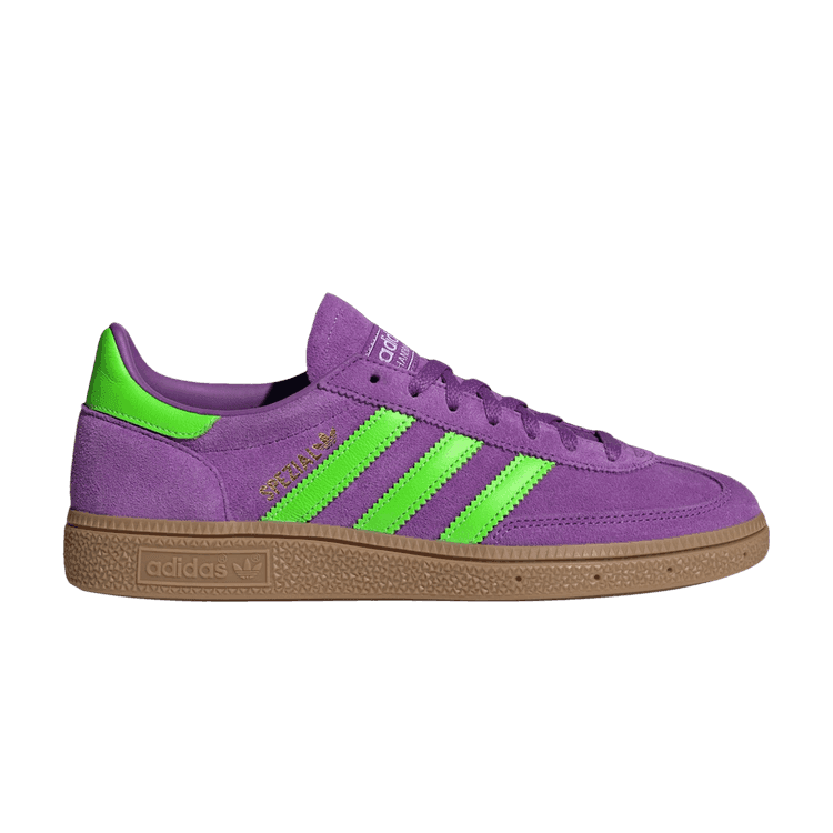 adidas Handball Spezial Elastic Active Purple Solar Green (Women's)