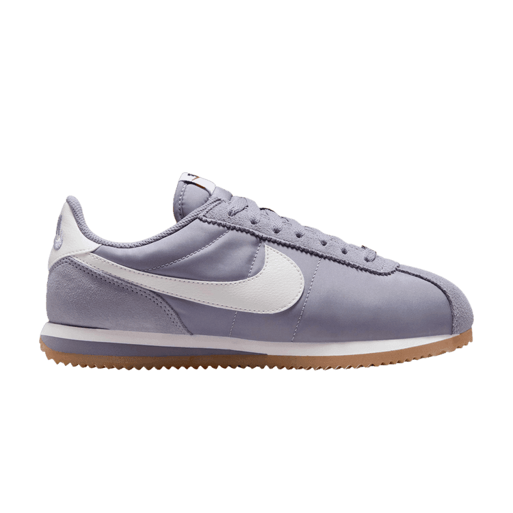 Nike Cortez Textile Cement Grey Gum Light Brown Safety Orange Sail (Women's)