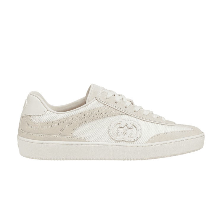 Gucci G74 'Interlocking G - White Suede' (Women's)