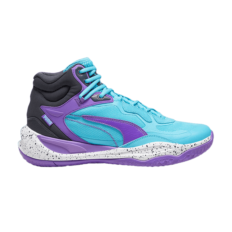 PUMA Playmaker Pro Mid 'Purple Glimmer Bright Aqua'